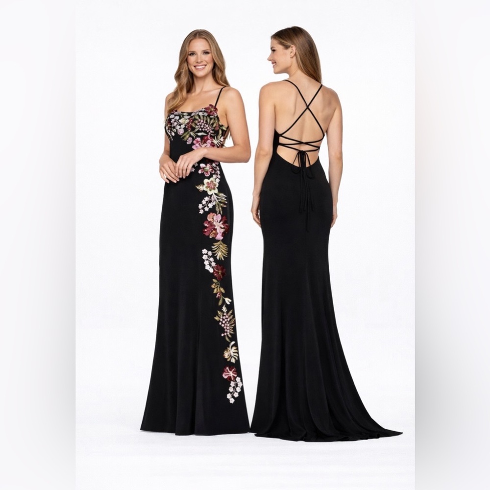 Faviana Formal Evening Gown 16 Sequin Beaded Prom Gala Wedding 10608 NEW $523